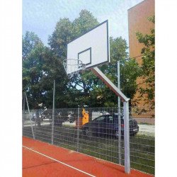 Kosárállvány lebetonozható Aktivsport 165 cm benyúlás, 1 oszlopos Aktivsport® termékek Aktivsport TT