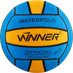 vízilabda, Winner edző No4, gumi kék-sárga Sportszer Winner