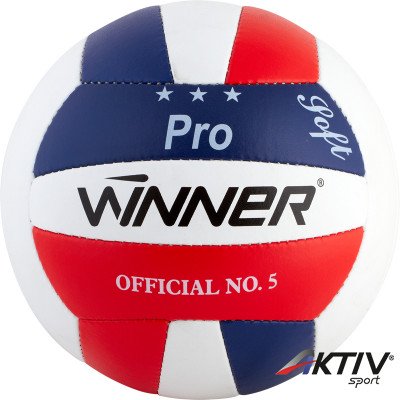 Röplabda Winner Pro piros-kék-fehér