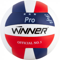 Röplabda Winner Pro piros-kék-fehér Sportszer Winner