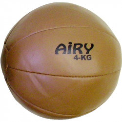 Medicinlabda 4 kg, bőr Fitness