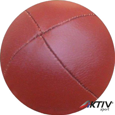 Hajítólabda, bőr, 4 szeletes