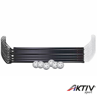 Floorball készlet, carbon 95 cm nyéllel Player