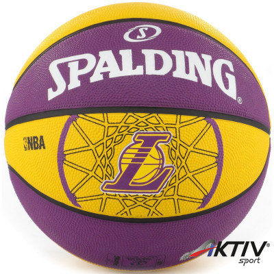 Kosárlabda Spalding Teamball L.A Lakers méret: 7