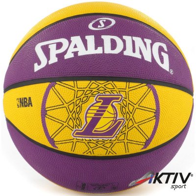 Kosárlabda Spalding Teamball L.A Lakers méret: 7