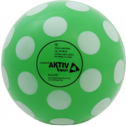 Játéklabda, 15 cm, pöttyös Aktivsport