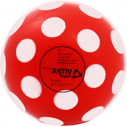 Játéklabda, 15 cm, pöttyös Aktivsport