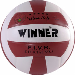 Röplabda, Winner supersoft VC-5 fehér - bordó Sportszer Winner