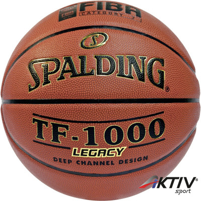 Kosárlabda Spalding TF 1000 bőr versenylabda méret: 6