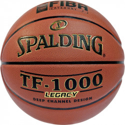 Kosárlabda Spalding TF 1000 bőr versenylabda méret: 6 Sportszer Spalding
