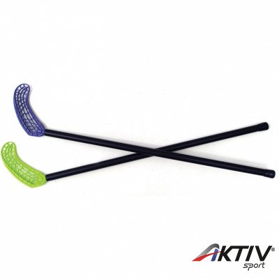 Floorball készlet, műanyag 85 cm nyéllel Kid