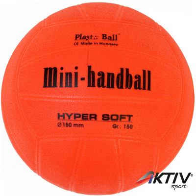 Hipersoft kézilabda, 15 cm, 160 g narancs