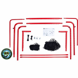 Floorball kapu 160x115 cm hálóval merevített IFF