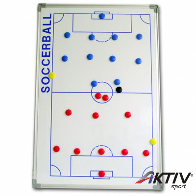 Aktivsport Taktikai mágnestábla 60 x 90 cm futball soccerball