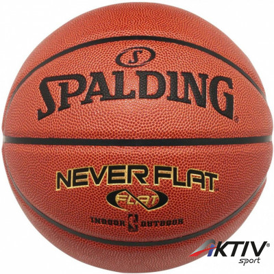 Kosárlabda, Spalding, NBA Neverflat I/O bőr méret: 7