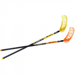 Floorball készlet,Campus 36, grip nélkül 95 cm nyél, 2 x 6 db ütő