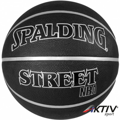 Kosárlabda Spalding NBA Street No. 7 fekete gumi