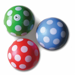 Játéklabda 12 cm pöttyös Sportszer Aktivsport