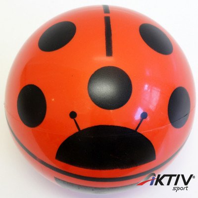 Katica mintás labda 22 cm