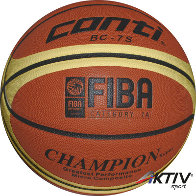 Kosárlabda Winner Conti FIBA csíkos méret: 7