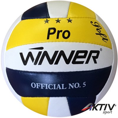 Röplabda Winner Pro kék-sárga-fehér