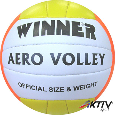 Röplabda Winner Aero PU narancs-fehér