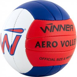 Röplabda Winner Aero PU piros-kék-fehér Sportszer Winner