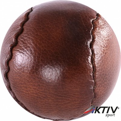 Hajítólabda, bőr, 2 szeletes