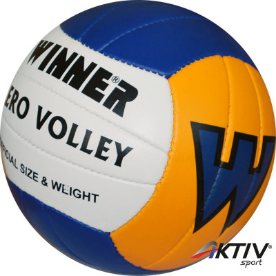 Röplabda Winner Aero PU kék-sárga-fehér