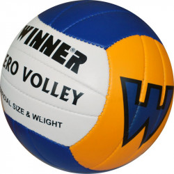 Röplabda Winner Aero PU kék-sárga-fehér Sportszer Winner