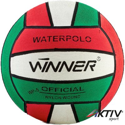 Vízilabda Winner WP színes piros-fehér-zöld