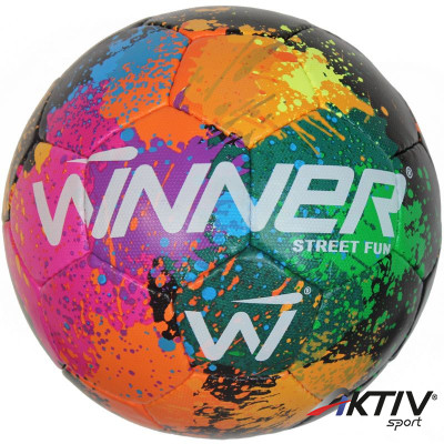 Focilabda Winner Street Fun fekete-narancssárga