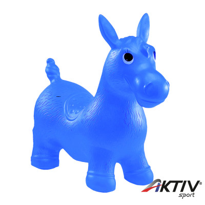 Ugráló póni, 60 cm kerület, kék