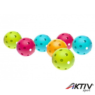 Floorball labda Salming Aero színes