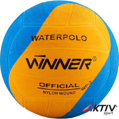 Vízilabda Winner Wp Swirl kék-sárga No.3
