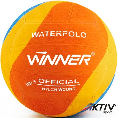 Vízilabda Winner Wp Swirl narancs No.5
