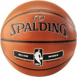 Kosárlabda Spalding NBA Silver kültéri/beltéri méret: 7 Sportszer Spalding