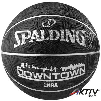 Kosárlabda Spalding NBA Downtown kültéri méret: 7 fekete