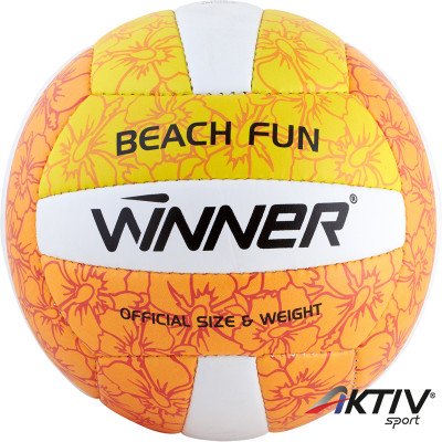 Beach Fun röplabda sárga-narancs