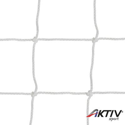 Kézilabdaháló Aktivsport 8x8 cm osztás 3,5 mm fehér