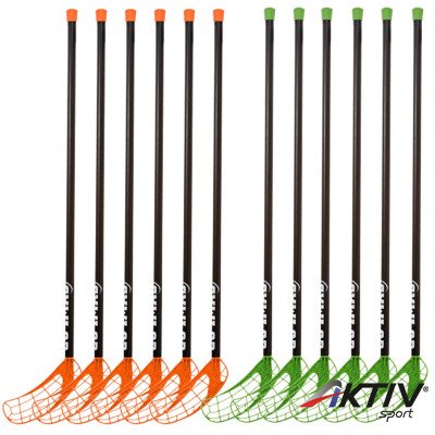 Floorball készlet, Salming Campus 55 75 cm, 2x6 db ütő