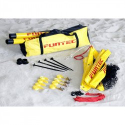 Strandröplabda állvány szett Beach Champ 8,5 m hálóval Sportszer