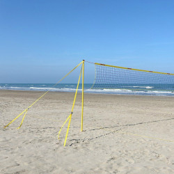 Strandröplabda állvány szett Fun Volley 9,5 m hálóval