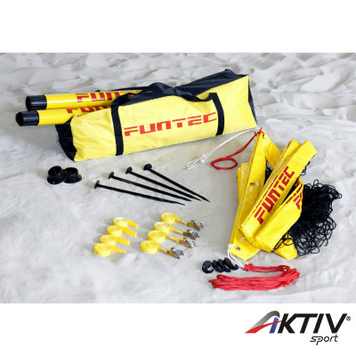 Strandröplabda állvány szett Beach Champ 9,5 m hálóval