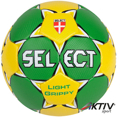 Kézilabda Select Light Grippy zöld-sárga