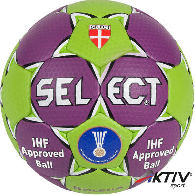 Kézilabda Select Solera lila - zöld
