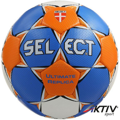 Kézilabda Select Ultimate Replica kék - fehér - narancs