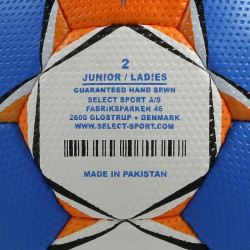 Kézilabda Select Ultimate Replica kék - fehér - narancs