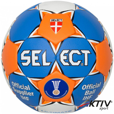 Kézilabda Select Ultimate IHF kék - fehér - narancs