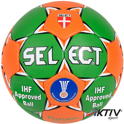 Kézilabda Select Future Soft zöld - narancs